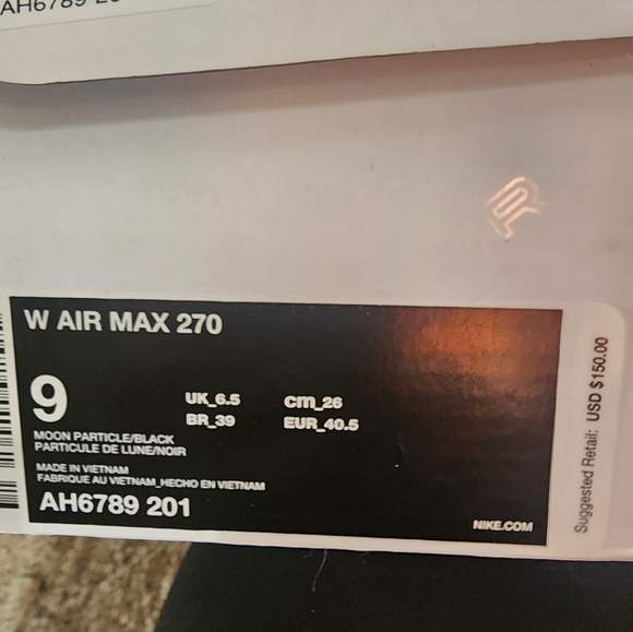 Nike Air Max 270 Moon Particle Sepia Stone - Picture 11 of 11